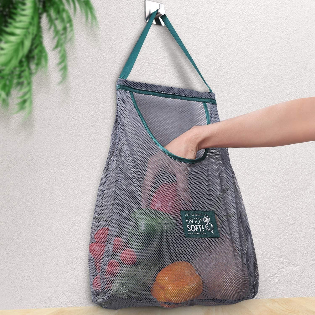 Kitchen Fruit Reusable Mesh Bags