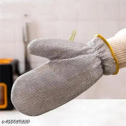 Wire Dishwashing Gloves, Kitchen Cleaning Gloves.