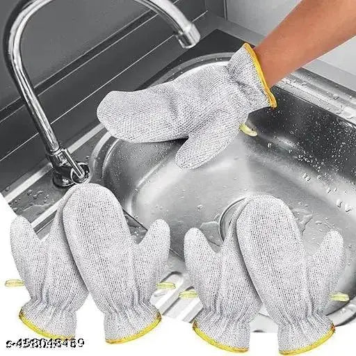 Wire Dishwashing Gloves, Kitchen Cleaning Gloves.