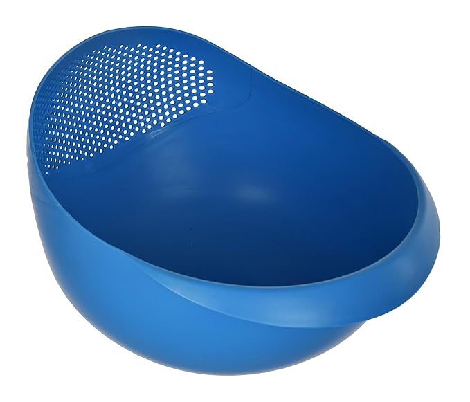 Colander 1 x Big - Fruit Basket, Pasta Strainer, Vegetable Strainer, Kitchen Washing Bowl