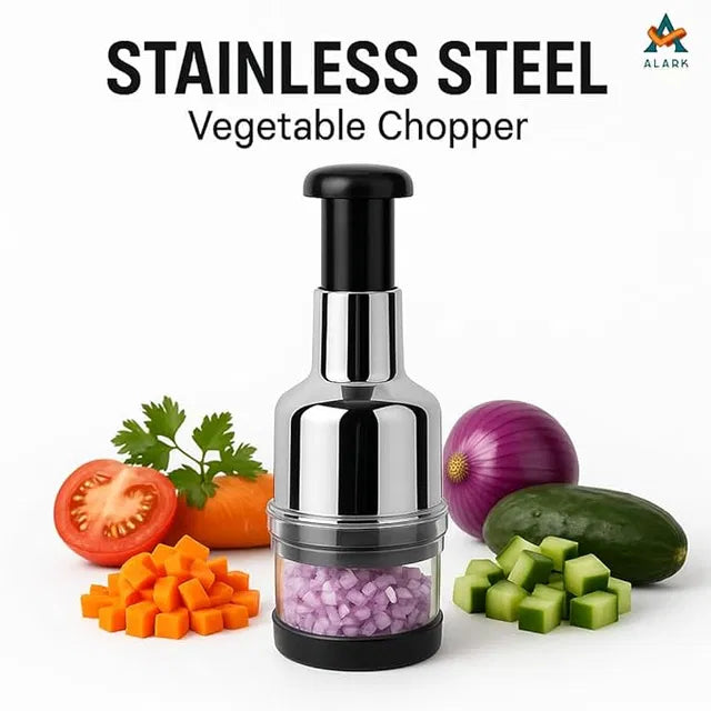 Vegetable Chopper and Slicer-Manual Mini Hand Chopper